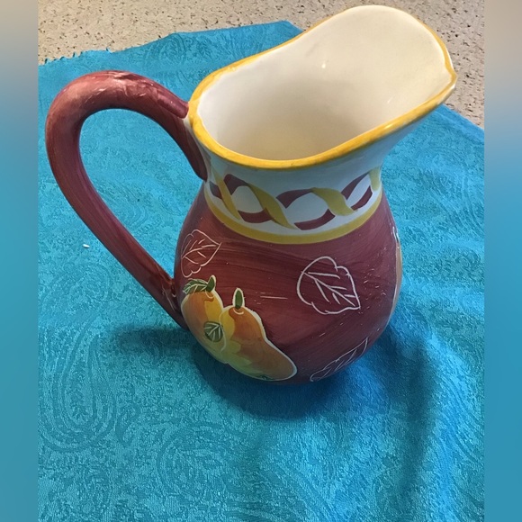 Pottery Barn Kitchen Pottery Barn Made In Mexico Pear Pitcher Guc